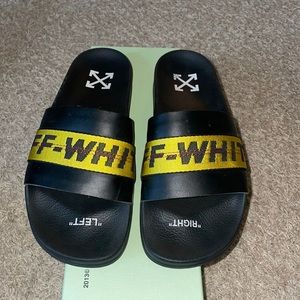 Off white slides